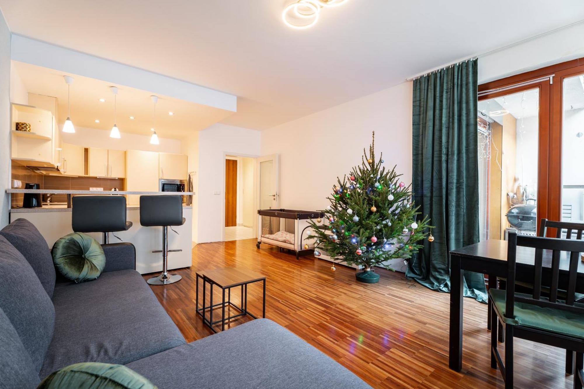 Auriapartments Karlin 2Kk S Terasou A Parkovanim Прага Экстерьер фото